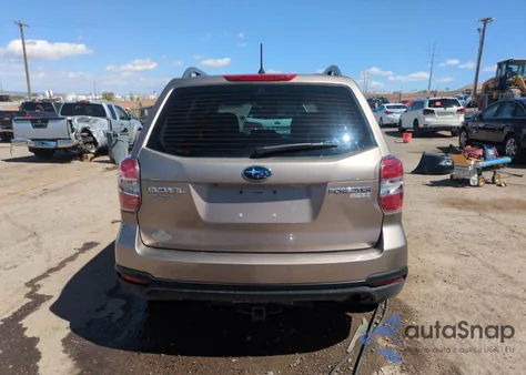 2015 Subaru Forester 2.5I z USA, uszkodzony, nr VIN JF2SJABC8FH433564